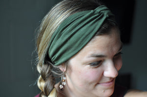 Olive Twist Headband